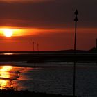 Sonnenuntergang an der Nordsee