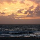 Sonnenuntergang an der Nordsee