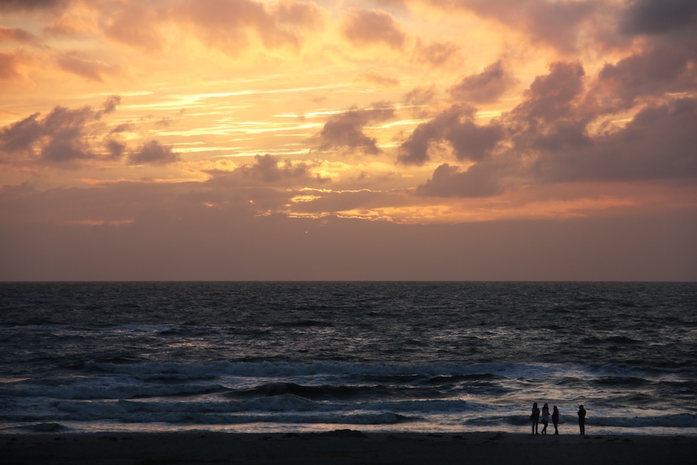 Sonnenuntergang an der Nordsee