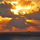 Sonnenuntergang an der Nordsee