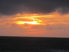 Sonnenuntergang an der Nordsee