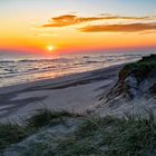 Sonnenuntergang an der Nordsee