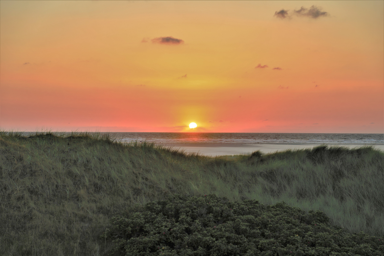 Sonnenuntergang an der Nordsee