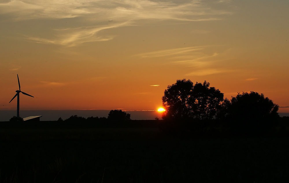 Sonnenuntergang an der Nordsee II