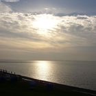 Sonnenuntergang an der Nordsee - in Tossens