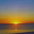 Sonnenuntergang an der Nordsee(Analog)