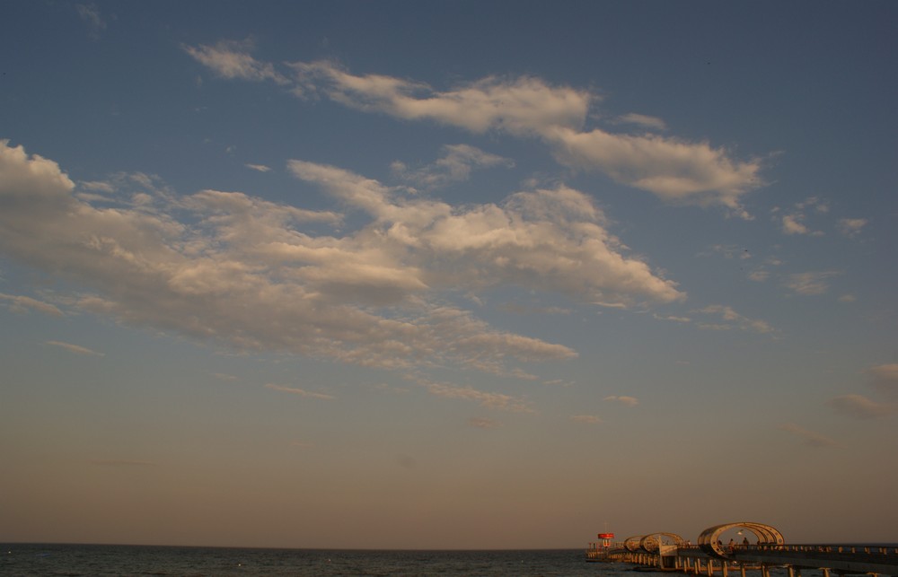 Sonnenuntergang an der Ostsee