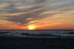 Sonnenuntergang an der Ostsee