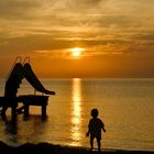 Sonnenuntergang an der Ostsee