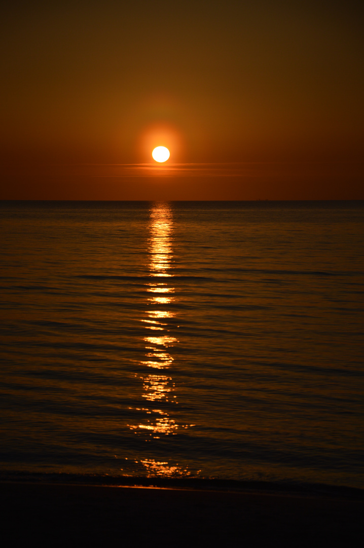 Sonnenuntergang an der Ostsee 1