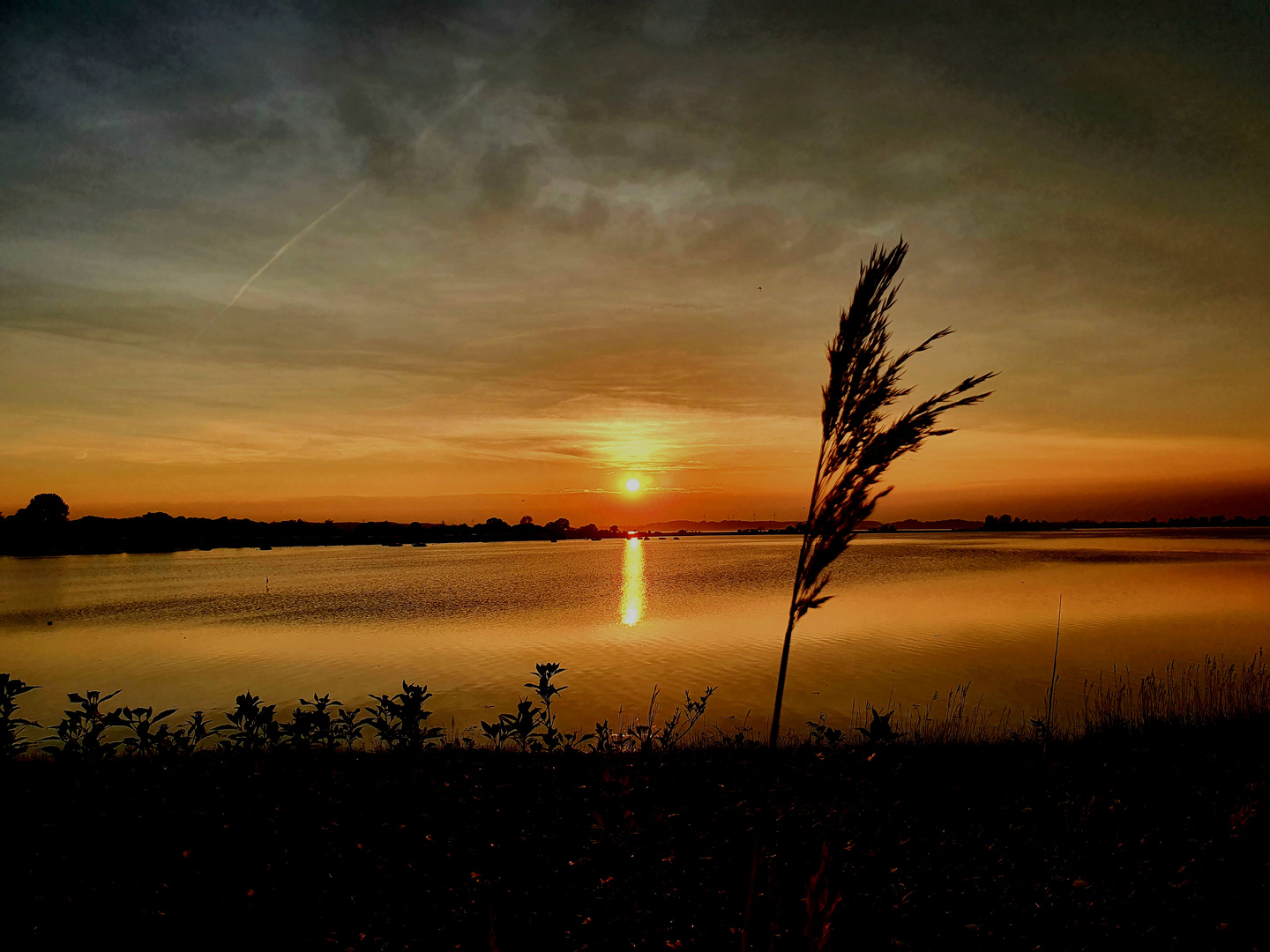 Sonnenuntergang an der Ostsee