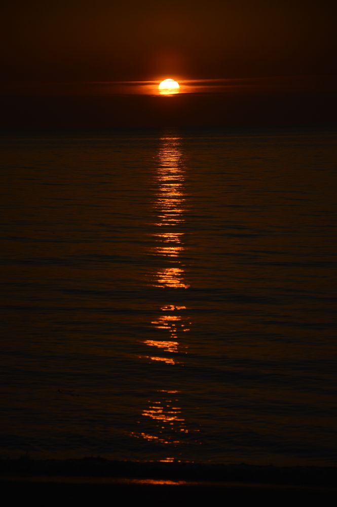 Sonnenuntergang an der Ostsee