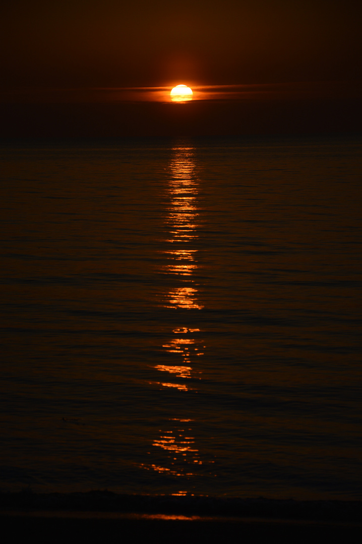 Sonnenuntergang an der Ostsee