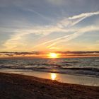 Sonnenuntergang an der Ostsee