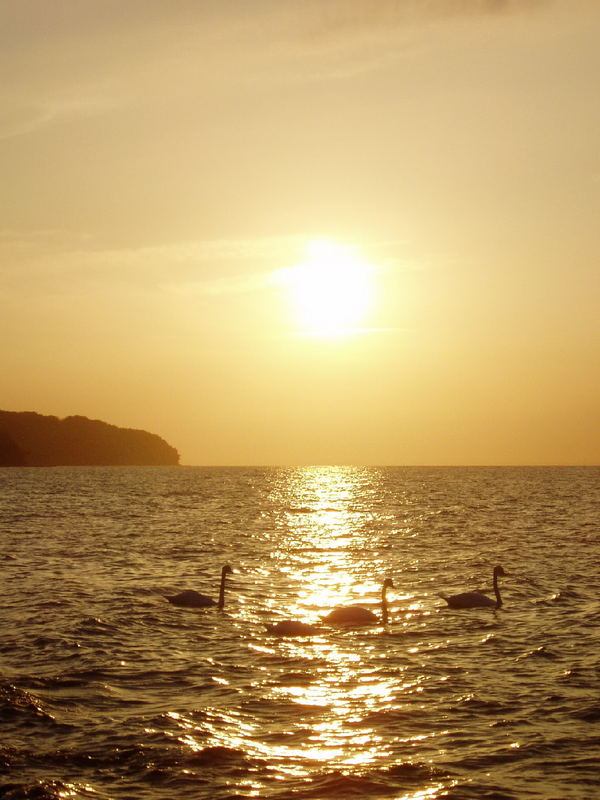 Sonnenuntergang an der Ostsee