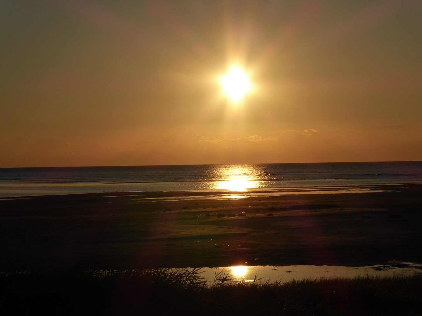 Sonnenuntergang an der Ostsee