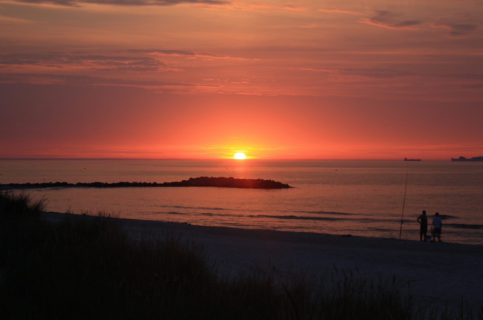 Sonnenuntergang an der Ostsee! :)