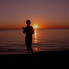 Sonnenuntergang an der Ostsee