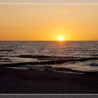 Sonnenuntergang an der Ostsee