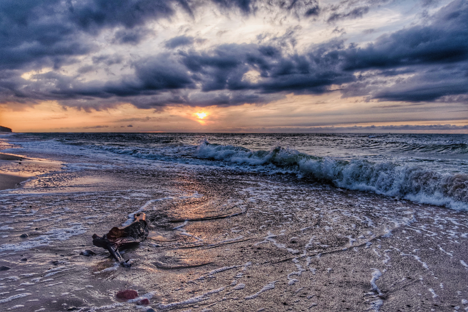 Sonnenuntergang an der Ostsee 