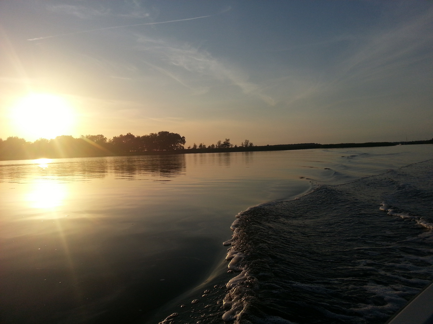 Sonnenuntergang an der Ostsee