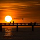 Sonnenuntergang an der Ostsee