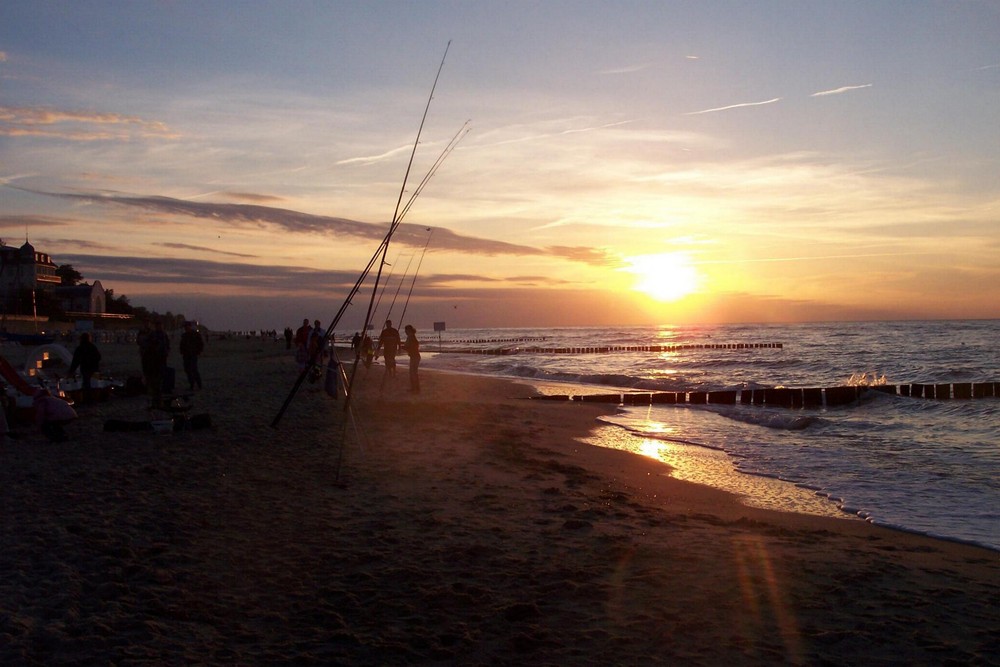 Sonnenuntergang an der Ostsee