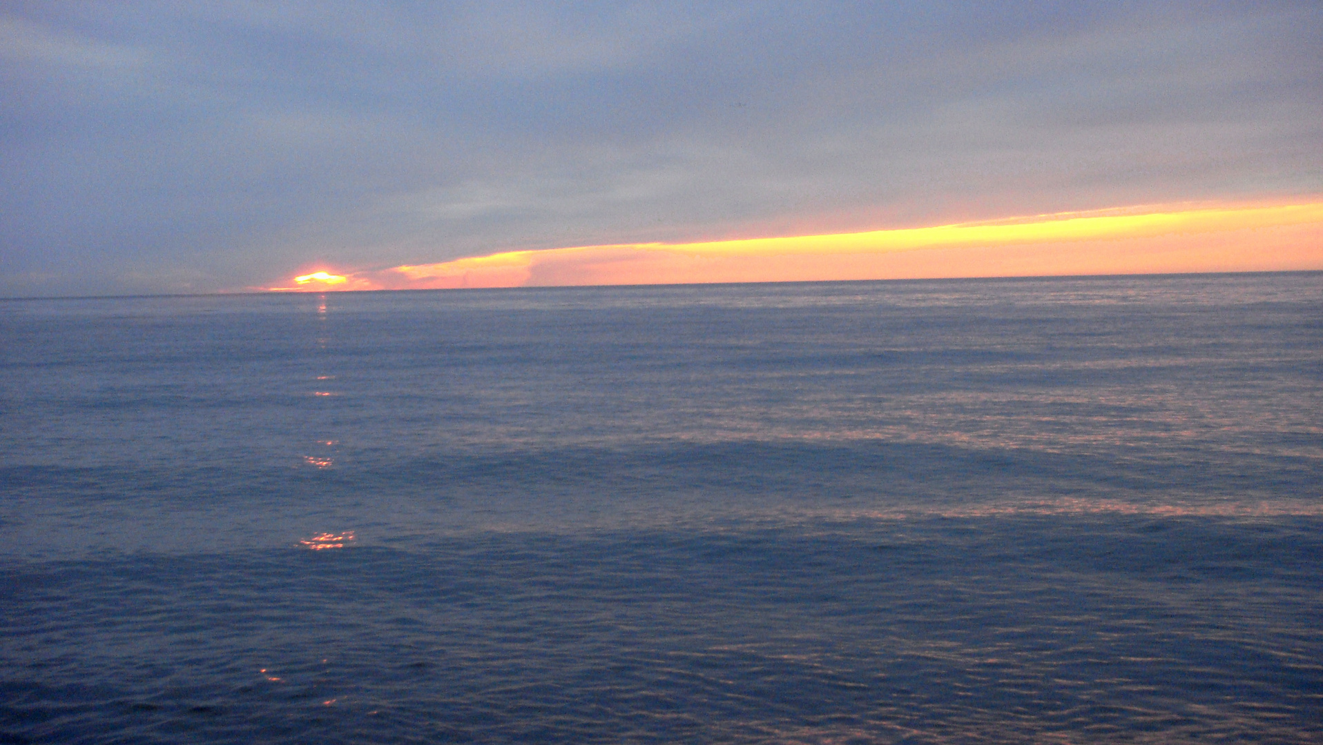 Sonnenuntergang an der Ostsee