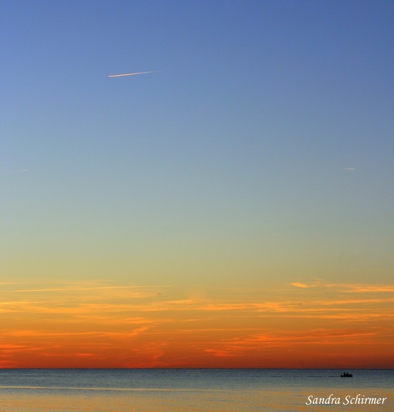 Sonnenuntergang an der Ostsee