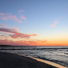 Sonnenuntergang an der Ostsee.