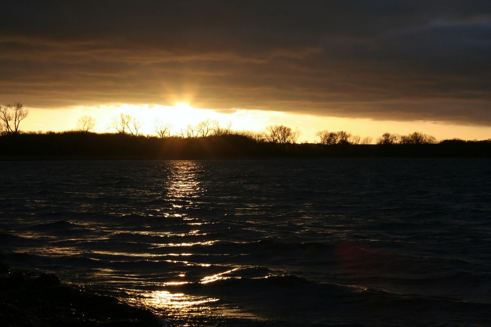 Sonnenuntergang an der Ostsee