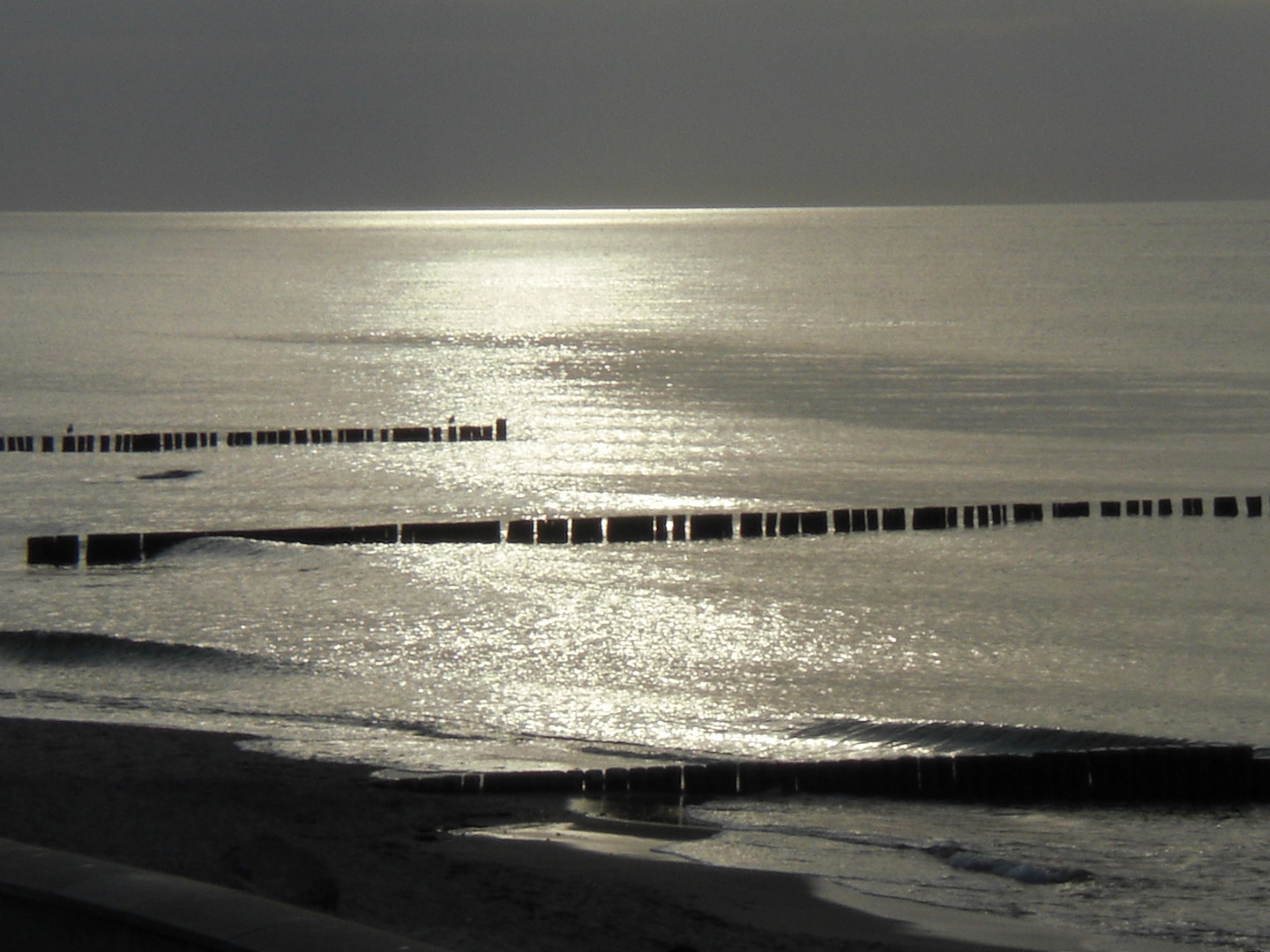 sonnenuntergang an der ostsee