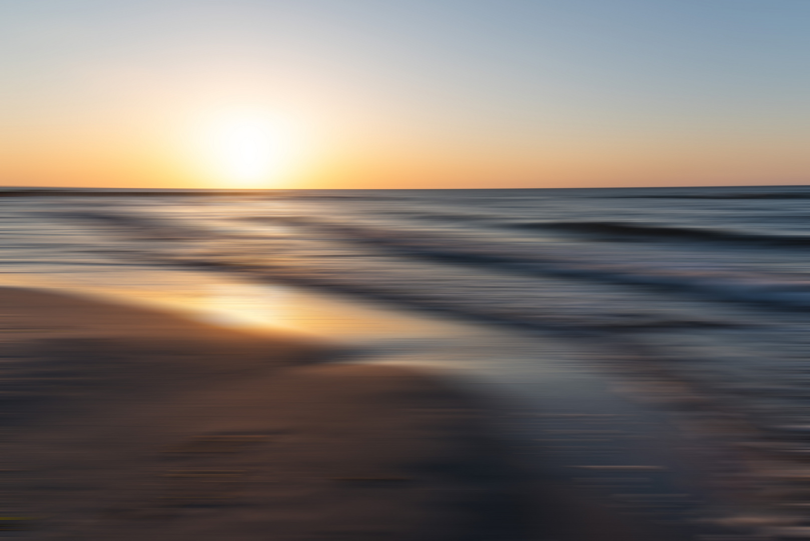 Sonnenuntergang an der Ostsee