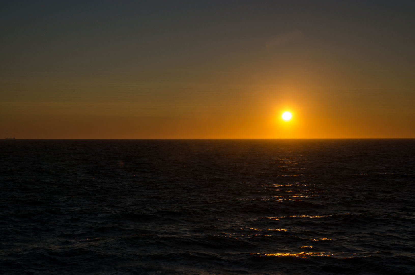 Sonnenuntergang an der Ostsee