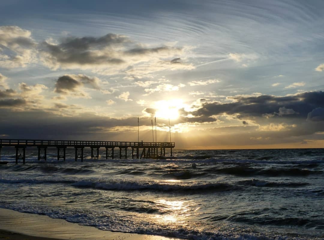 Sonnenuntergang an der Ostsee 