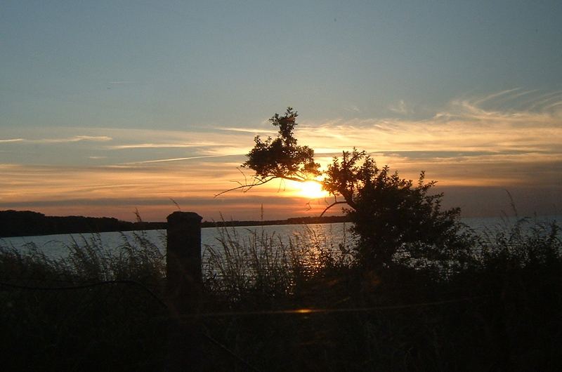 Sonnenuntergang an der Ostsee