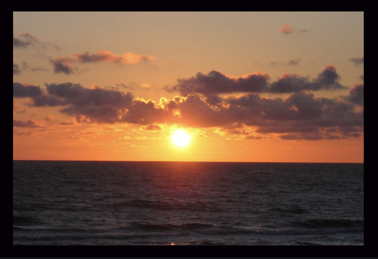 Sonnenuntergang an der Ostsee