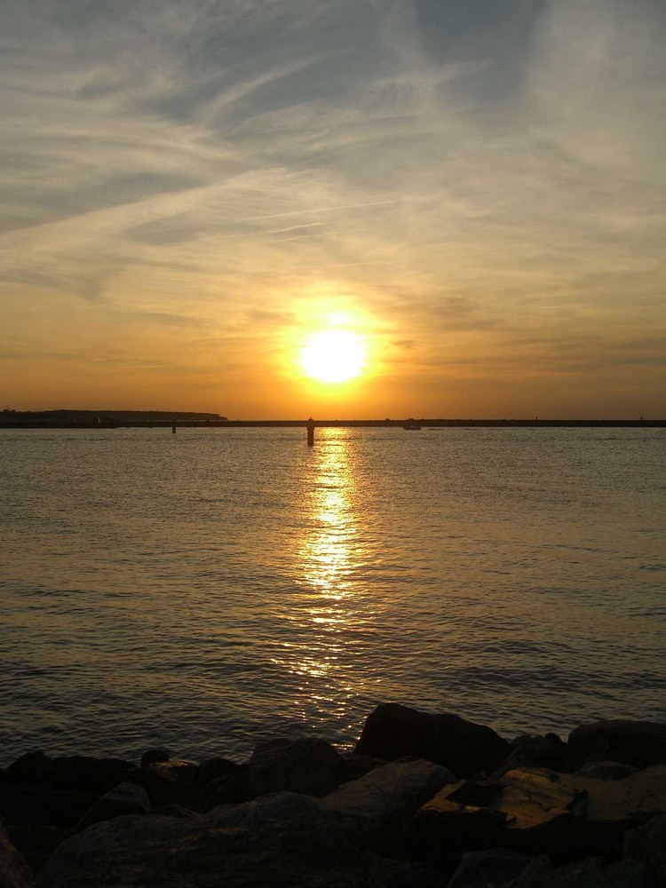 Sonnenuntergang an der Ostsee