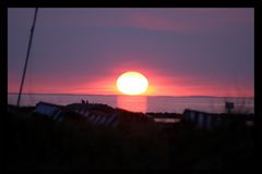 Sonnenuntergang an der Ostsee