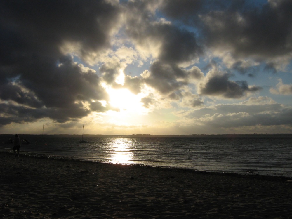 Sonnenuntergang an der Ostsee