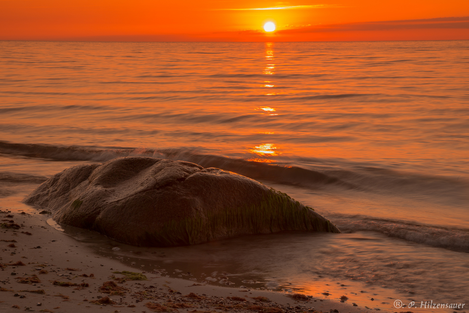 Sonnenuntergang an der Ostsee