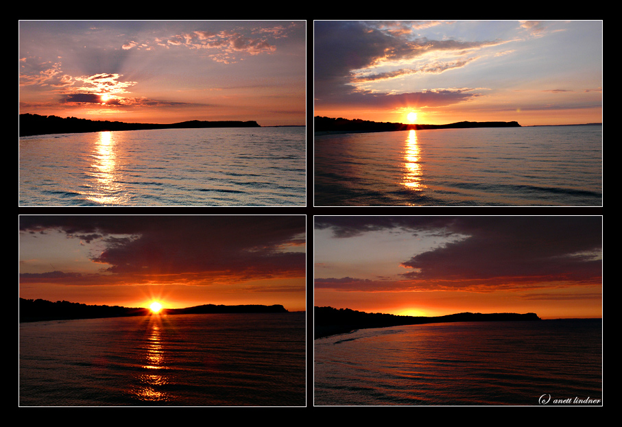 Sonnenuntergang an der Ostsee