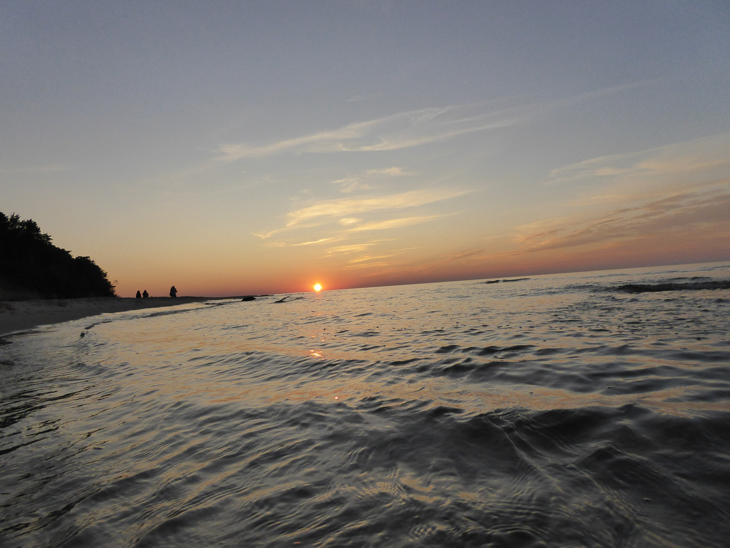 Sonnenuntergang an der Ostsee