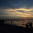 Sonnenuntergang an der Ostsee