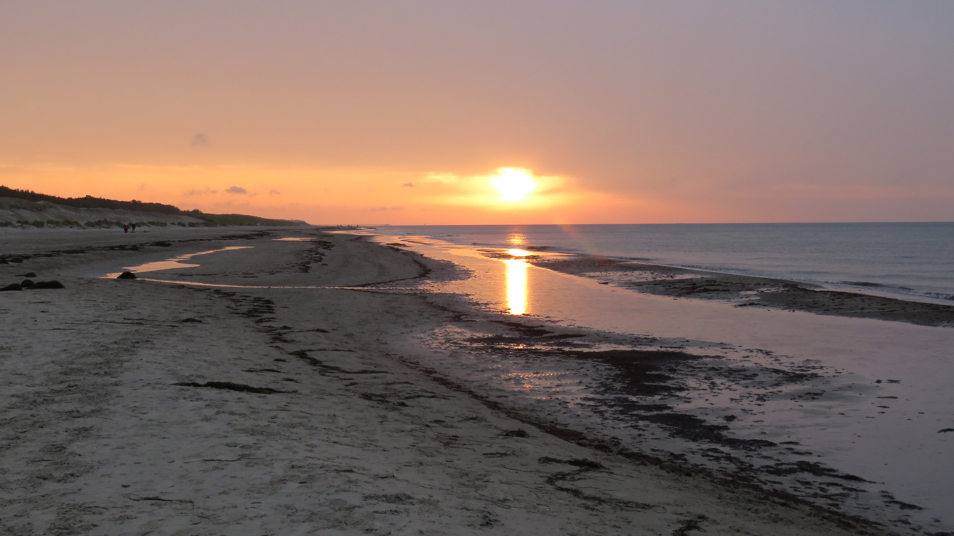 Sonnenuntergang an der Ostsee..