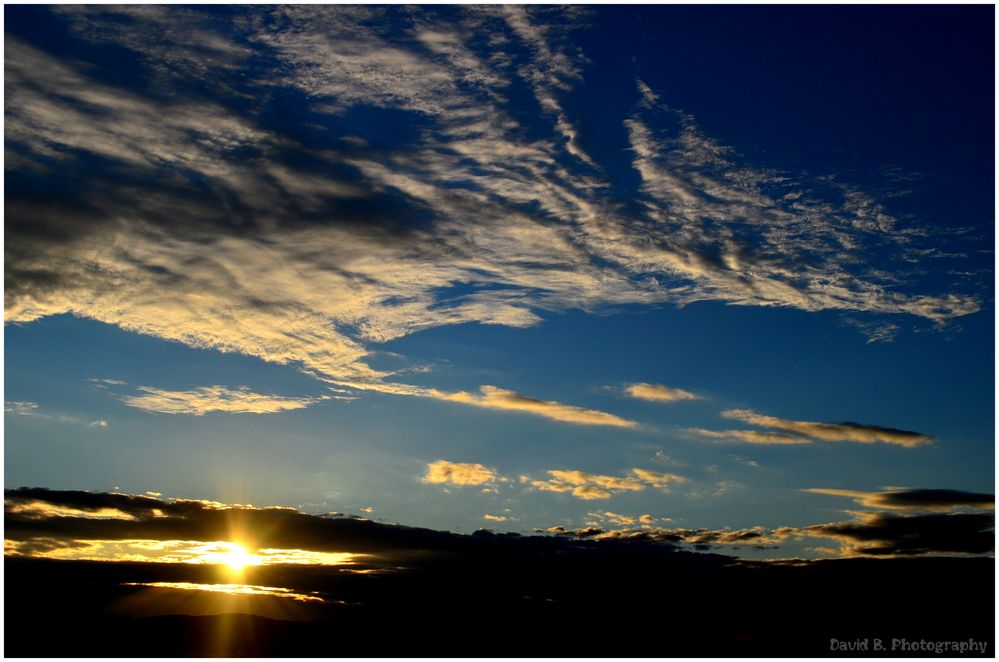 Sonnenuntergang an der Ostsee