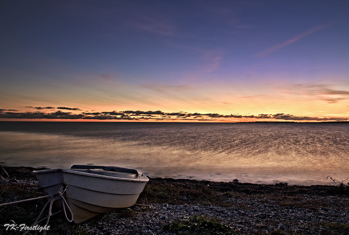 Sonnenuntergang an der Ostsee