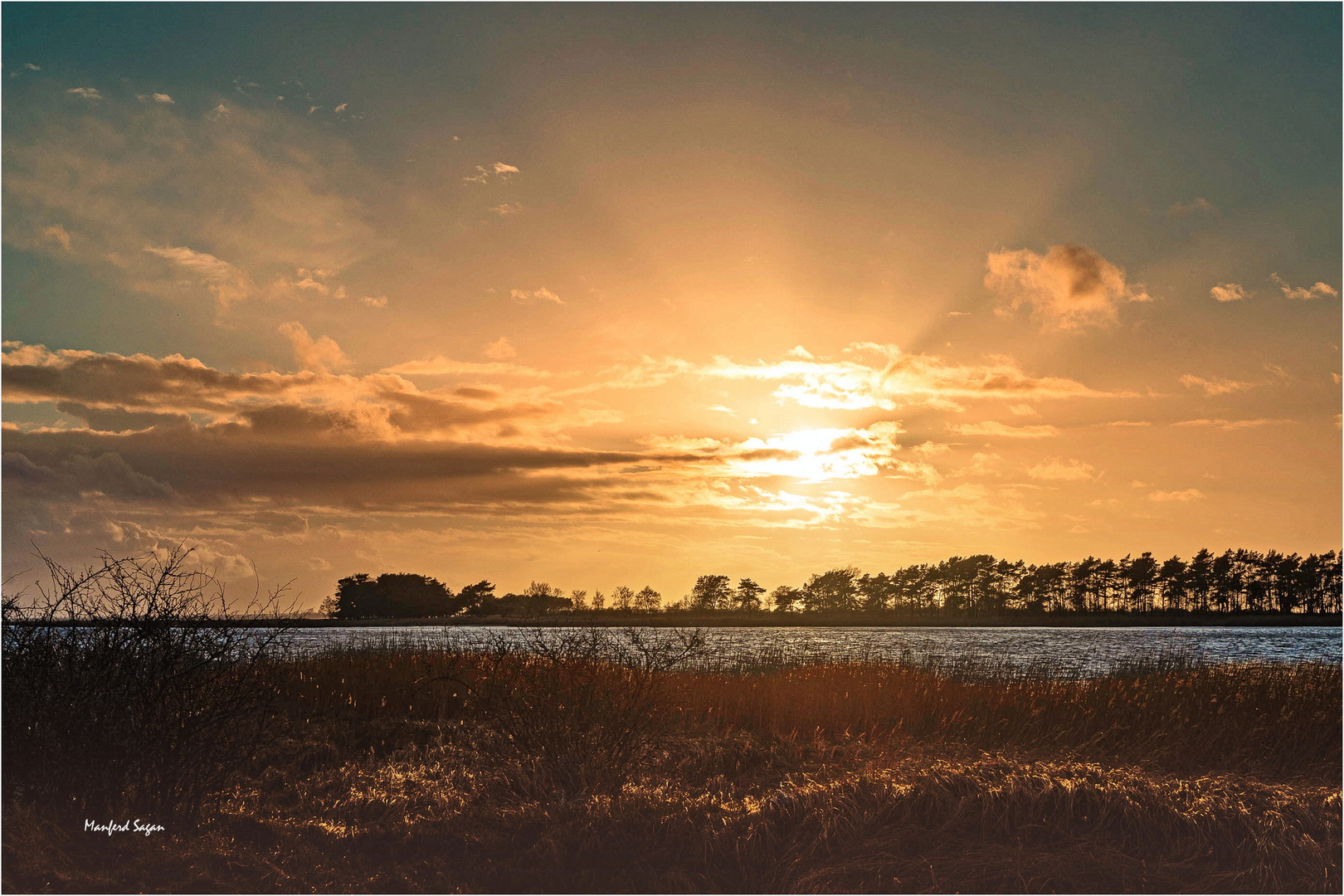 Sonnenuntergang an der Ostsee...