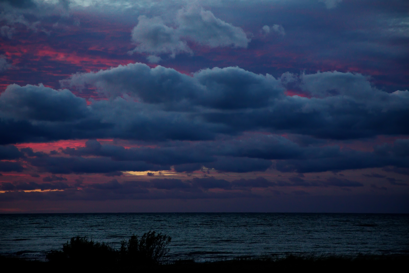 Sonnenuntergang an der Ostsee