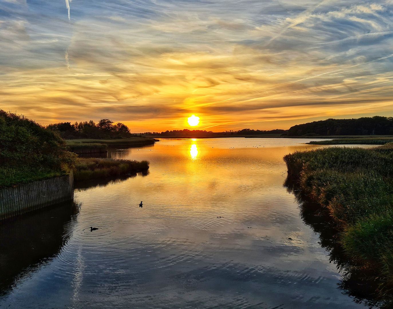 Sonnenuntergang an der Ostsee